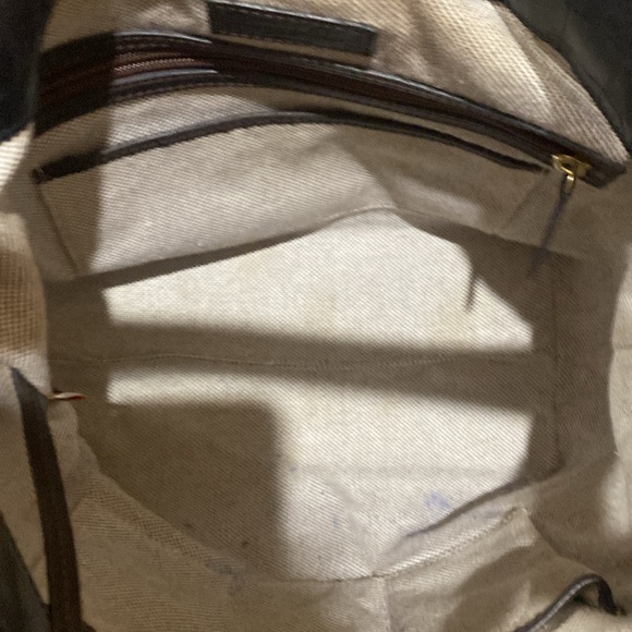 Dooney & Bourke Belvedere logo croc embossed satchel purse - Picture 6 of 11